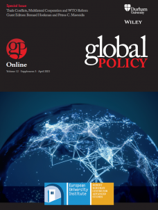 Special Issue - Trade Conﬂicts, Multilateral Cooperation and WTO Reform