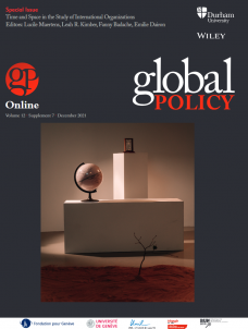 Special Issue - Time and Space in the Study of International Organizations