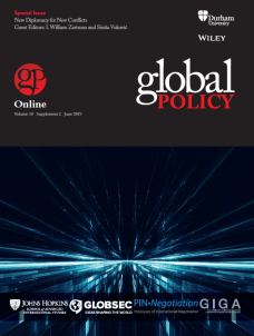 Special Issue - New Diplomacy for New Conflicts 