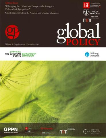 Special Issue: Changing the Debate on Europe – The Inaugural Dahrendorf Symposium Special Issue: Changing the Debate on Europe – The Inaugural Dahrendorf Symposiu