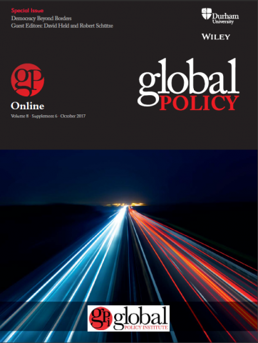 Special Issue: Democracy Beyond Border Special Issue: Democracy Beyond Border