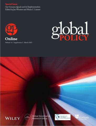 Special Issue: Our Common Agenda and its Implementation Special Issue: Our Common Agenda and its Implementation