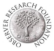 Observer Research Foundation Observer Research Foundation