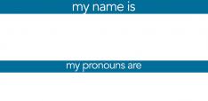 Presenting our pronouns: When feminist politics pull in different directions