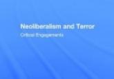 Book Review: Neoliberalism and Terror: Critical Engagements