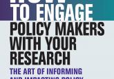 Book Review - How to Engage Policy Makers with your Research: The Art of Informing and Impacting Policy