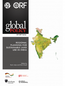 Regional Planning for Sustainable Land Use in India Regional Planning for Sustainable Land Use in India