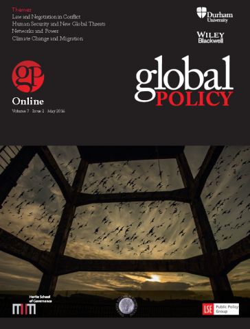 Global Policy Vol 7, Issue 2, May 2016 Global Policy Vol 7, Issue 2, May 2016