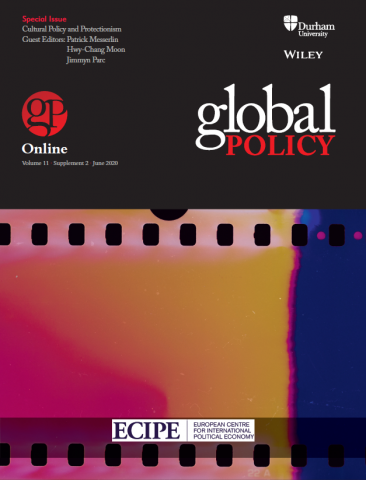 Special Issue - Cultural Policy and Protectionism Special Issue - Cultural Policy and Protectionism